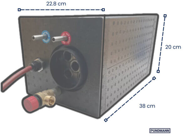 KIT Chauffe-eau Pundmann Air 6L (sans pose) – Image 2
