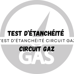 Test d'étanchéité circuit de gaz